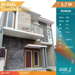 Rumah Kos Aktif Full Perabot & Anak Kost di Kalpataru Malang