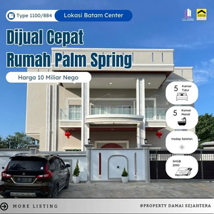 RUMAH MEWAH & LUAS + KOLAM RENANG‼️ PALM SPRING BATAM CENTER