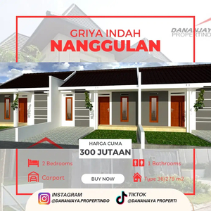 RUMAH MURAH 250 JUTA NANGGULAN KULONPROGO