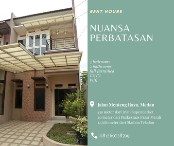 Rumah Sewa Menteng Raya Medan