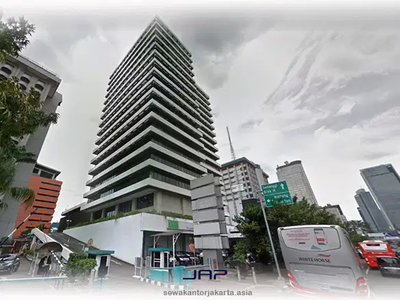 Sewa Kantor Menara Cakrawala Luas 197 m2 Partisi Thamrin Jakarta Pusat