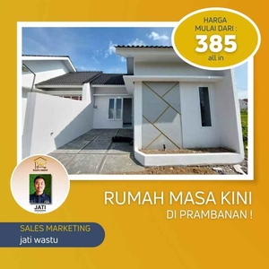 Dijual Rumah Dekat Pintu Keluar Candi Prambanan Harga 300 Jutaan All In