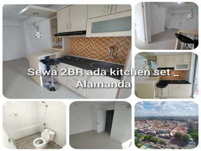 2BR semi furnished atas mall apartemen Bassura City tower Alamanda