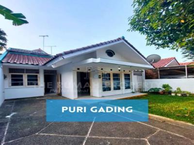 Dijual rumah puri gading villa tampak Siring Jatimelati PD melati