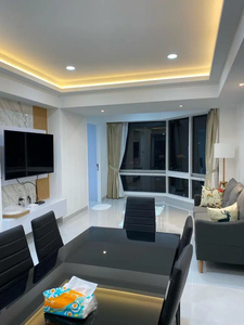 Chandra apartemen taman anggrek uk 88m 2 bedroom hadap jalan raya