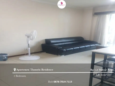 Dijual Apartemen Thamrin Residence 2BR Full Furnished Low Floor
