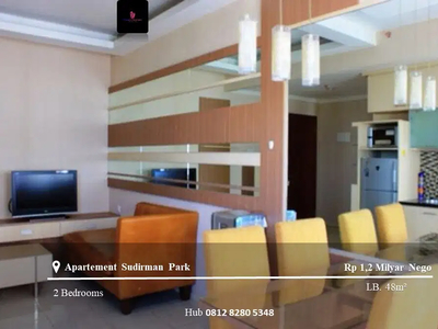 Dijual Apartement Sudirman Park High Floor 2BR Full Furnished