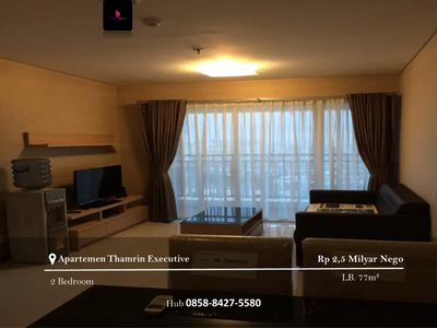 Dijual Apartement Thamrin Executive Residence 2BR Fully Furnished