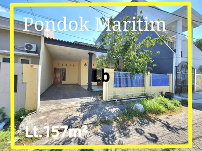 Dijual Termurah Rumah Hitung Tanah Pondok Maritim Indah Surabaya