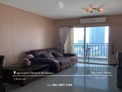 Disewakan Apartement Thamrin Residence 2BR Full Furnished Mid Floor
