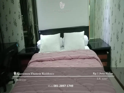 Disewakan Apartment Thamrin Residence 1BR Full Furnished Tower A