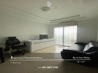 Disewakan Apartment Thamrin Residence 2BR Full Furnished Tower A