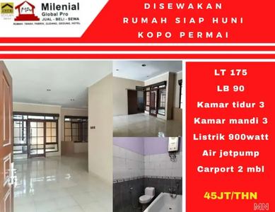 Disewakan Rumah Siap Huni Di Kopo Permai Bandung