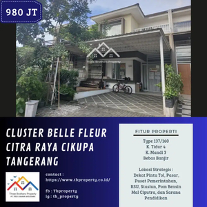 Jual aset bank cluster belefleur citra raya