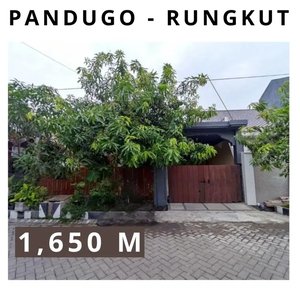 Lebar 9‼️ Rumah 1 Lantai Perumahan Pandugo Rungkut ROW Jalan 3 mobil