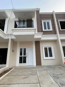 Rumah 2 lantai tanpa DP free biaya biaya di Depok