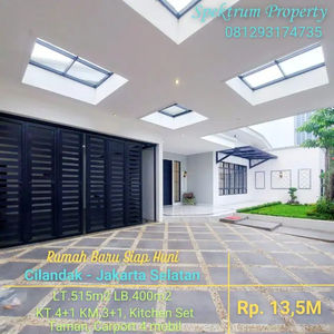 Rumah Baru Siap Huni Lt.515 Lb.400 Cilandak, Jaksel Rp.13,5M