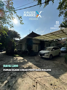 Rumah Classic Full Furnish + Barang Antik di Jalan Raya Ijen Malang