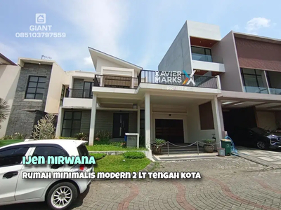 Rumah Desain Modern Terawat & Siap Huni Di Ijen Nirwana, Klojen,Malang