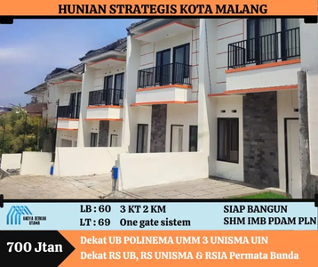 Rumah Strategis Dekat kampus UB Kota Malang