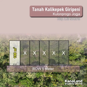 Tanah Murah Kulonprogo, Cocok Investasi guna masa depan