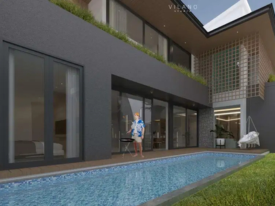 Villa siap huni villa 3 kamar LT.300Sqm, Banjar Semer - Kerobokan