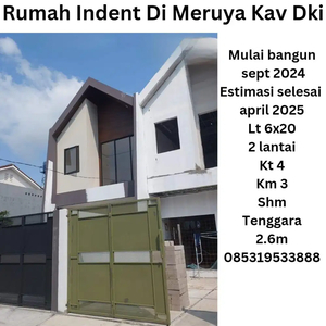 Wilson Rumah indent uk 6x20 di meruya dekat puri indah