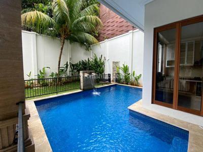 Beautiful House with Big Garden in Compound at Kemang, Jakarta Selatan