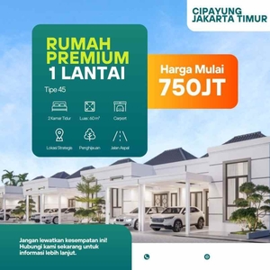 Hunian Exclusive Modern Di Cipayung - Jakarta Timur