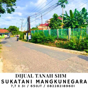 Tanah Lokasi Sukatani Mangkunegara