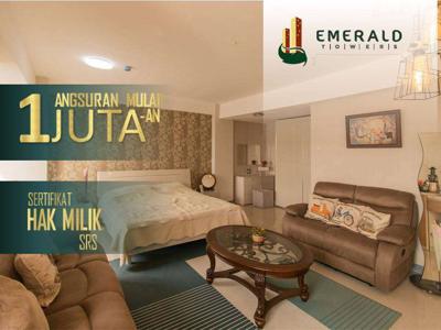 Apartemen cicilan 1 Jutaan di Emerald Towers bkn Sudirman Suites