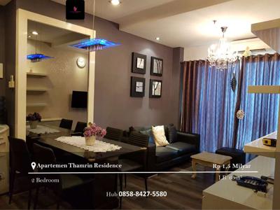 Dijual Apartement Thamrin Residence 2BR Fully Furnished