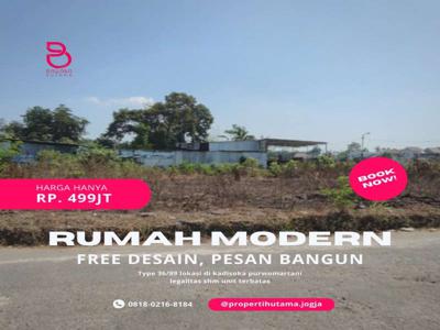 Dijual Rumah Baru Pesan Bangun Free Desain Di Kalasan