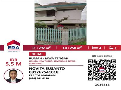 Dijual Rumah di Halmahera Timur Semarang