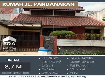 Dijual Rumah di Jl. Pandanaran