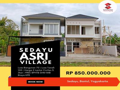 DIJUAL RUMAH MODERN 2 LANTAI DENGAN KONSEP MINIMALIS