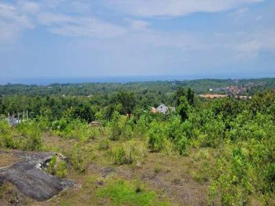 dijual tanah full ocean view di Balangan kuta Selatan Badung Bali