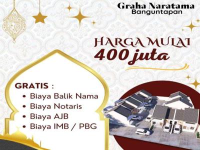 HARGA EKONOMIS 400 JUTA DI BANGUNTAPAN TYPE 55-65