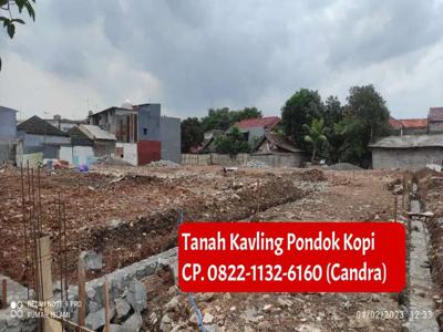 Jual Tanah Kavling Murah di Pondok Kopi akses 2 mobil