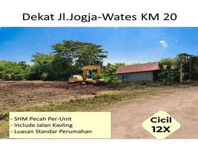 Kavling Murah Sentolo Jogja: 1 jt-an Mumpung Promo