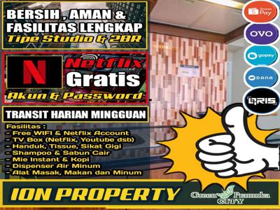 PERJAM 2BR SEWA APARTEMEN GREEN PRAMUKA SQUARE GRAND PRAMUKA JAKARTA