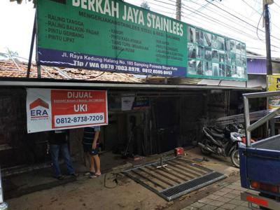 Ruko di Jl Kedung Halang, Bogor, Jual Cepat