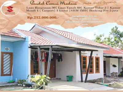 Rumah baru impian anda ready stock di Kota Bantul Yogyakarta IDR 200