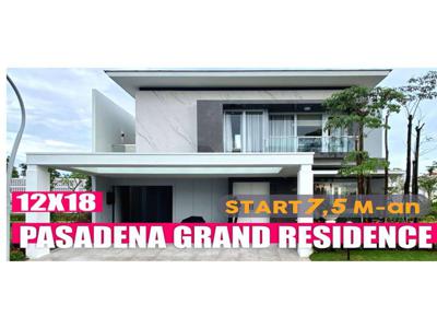 rumah classic putih sangat indah di pasadena residence limited stock