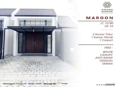 Rumah Grand Sunrise Tipe Maroon Menganti