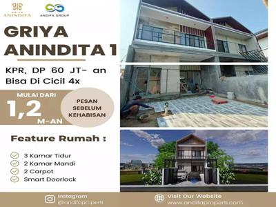 Rumah Mewah 2 Lantai Di Jakarta Timur,Free Canopy Dan Pagar