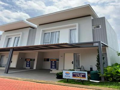 Rumah milenial 2 lantai lokasi strategis sudah include furnish