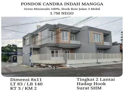 Rumah Pondok Chandra Indah Mangga Sidoarjo Surabaya Baru Minimalis