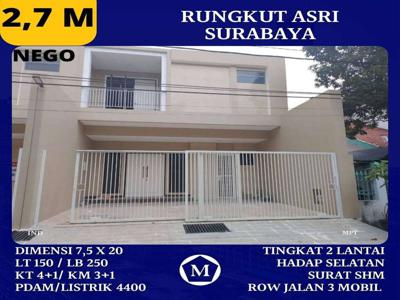 Rumah Rungkut Asri Surabaya Timur Dkt Jemursari Nginden Nirwana