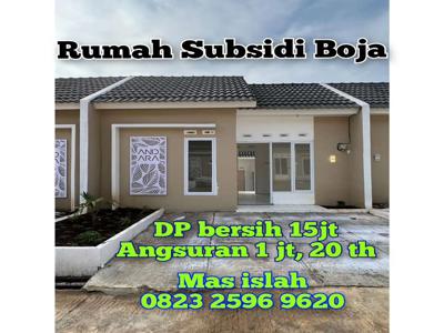 Rumah subsidi siap huni boja